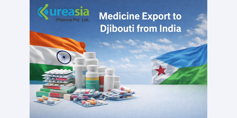 Medicine Export to Djibouti from India by Kureasia Pharma WHO GMP pharmaceutical exporter