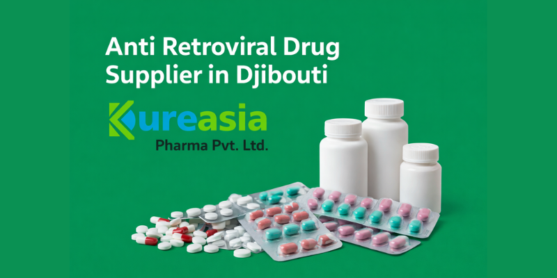 Anti-retroviral drug supplier in Djibouti by Kureasia Pharma with WHO certified ARV medicines