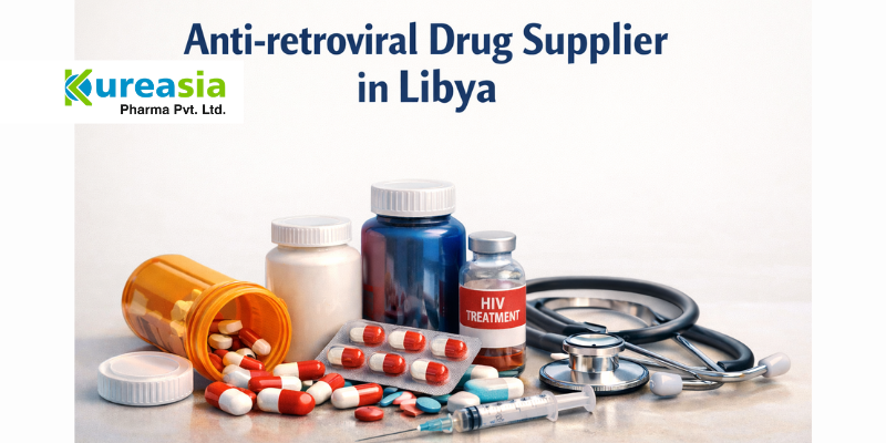 Anti-retroviral Drug Supplier in Libya by Kureasia Pharma exporting ARV medicines globally