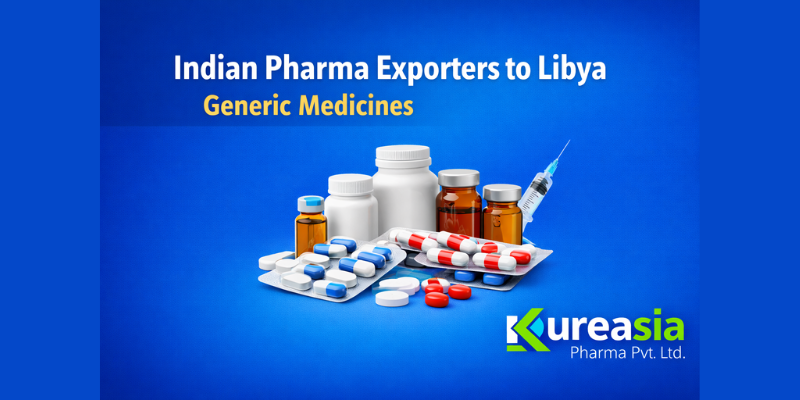Indian pharmaceutical exporters to Libya providing WHO-GMP certified generic medicines by Kureasia Pharma