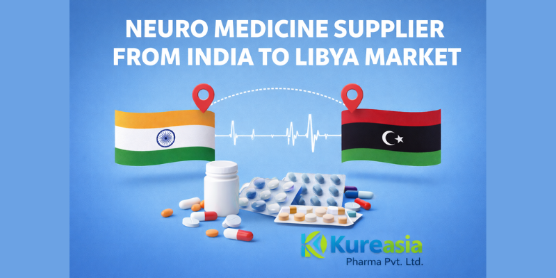 Neurology medicines export from India to Libya supplier neuro pharma products