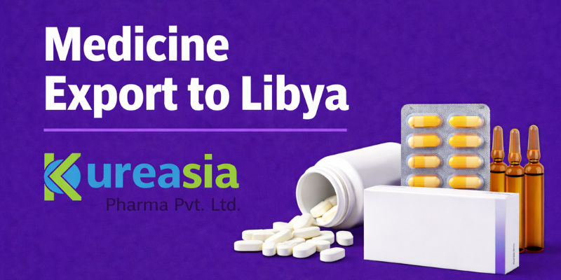 Dermatology Medicine Export to Libya by Kureasia Pharma including Clobetasol Propionate Cream and derma products