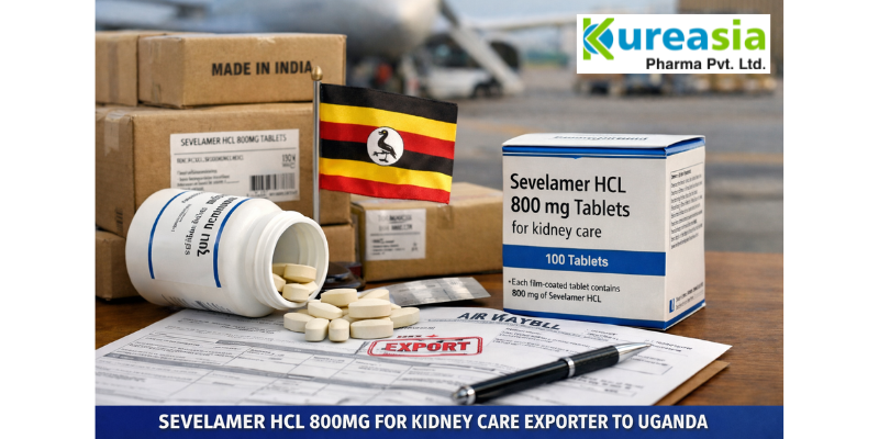 Sevelamer HCL 800mg tablets for kidney care export to Uganda