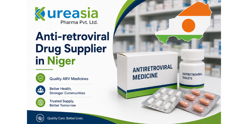 Anti-retroviral drug supplier in Niger by Kureasia Pharma