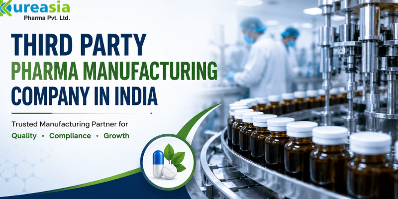 Third Party Pharma Manufacturing Company in India by Kureasia Pharma with WHO-GMP certified manufacturing facility.