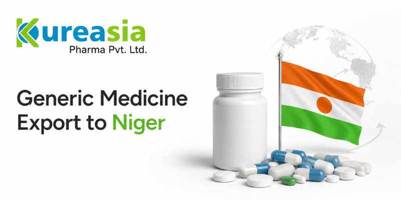 Generic medicine export to Niger by Kureasia Pharma