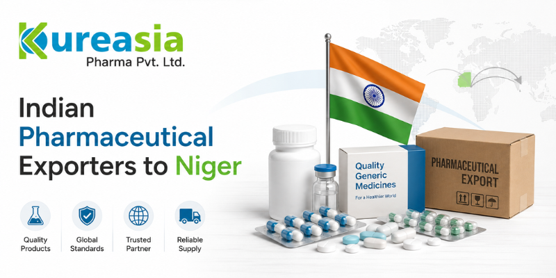 Indian pharmaceutical exporters to Niger by Kureasia Pharma