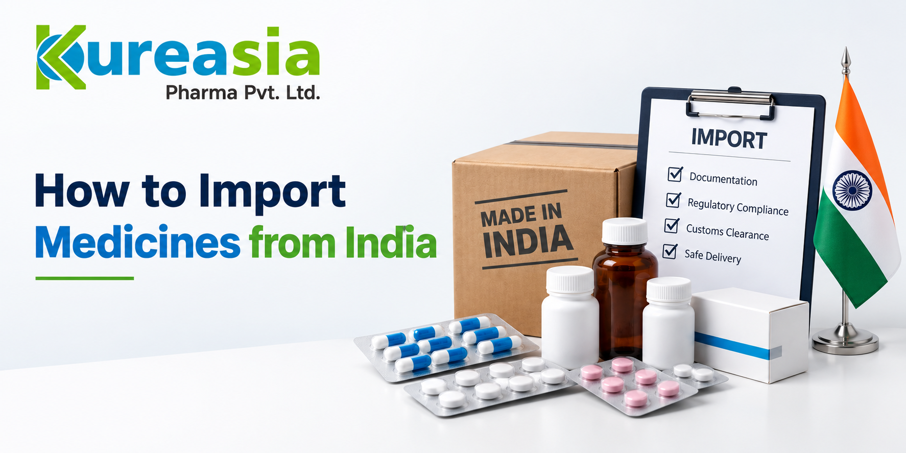 How to import medicines from India step-by-step